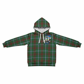 Gayre Clan Crest In Me Tartan Kid Hoodie Scotland Flag Style