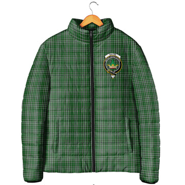 Gayre Dress Tartan Padded Jacket with Family Crest