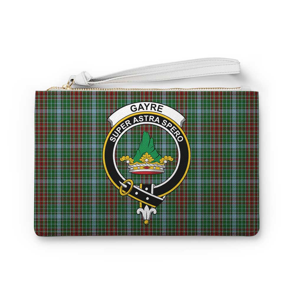 Tartan Vibes Clothing Gayre Family Crest Tartan Clutch Bag