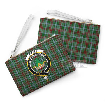 Gayre Family Crest Tartan Clutch Bag