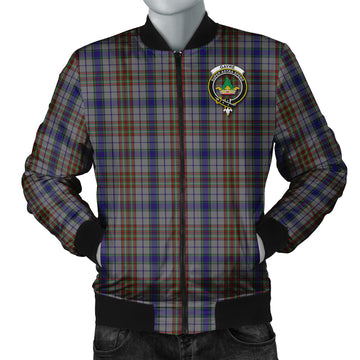 Gayre Hunting Tartan Bomber Jacket with Family Crest
