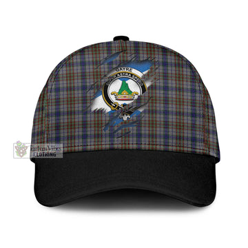 Gayre Hunting Tartan Classic Cap with Family Crest In Me Style