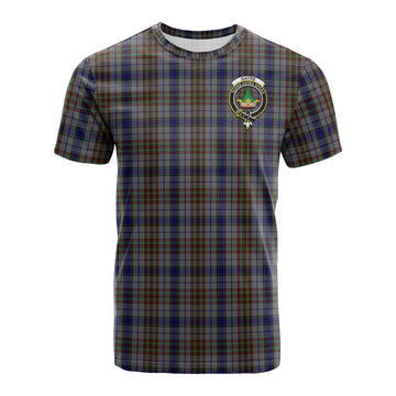 Gayre Hunting Tartan T-Shirt with Family Crest
