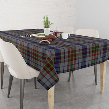 Gayre Hunting Tatan Tablecloth with Family Crest