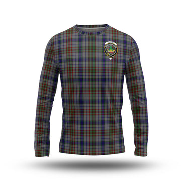 Gayre Hunting Tartan Long Sleeve T-Shirt with Family Crest