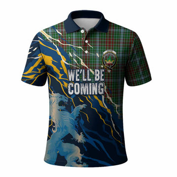 Gayre Scotland Tartan Polo Shirt WC2026 Football - We'll Be Coming