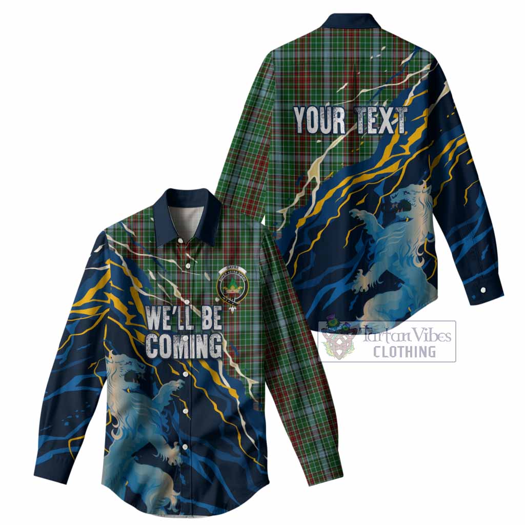Gayre Scotland Tartan Women Casual Shirt WC2026 Football - We'll Be Coming
