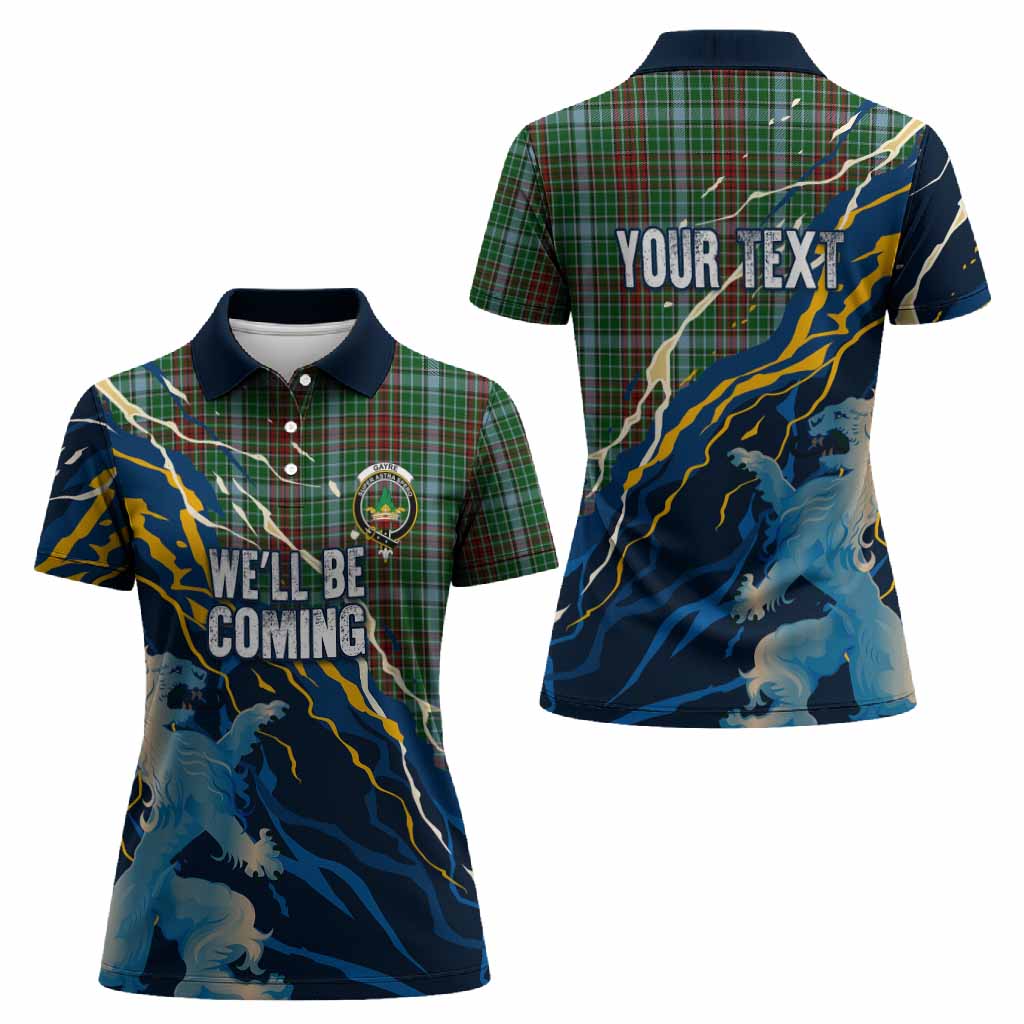 Gayre Scotland Tartan Women Polo Shirt WC2026 Football - We'll Be Coming