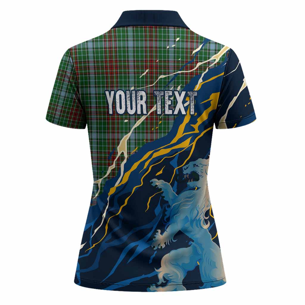 Gayre Scotland Tartan Women Polo Shirt WC2026 Football - We'll Be Coming
