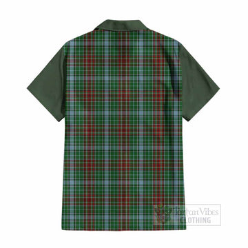 Gayre Tartan Accent Cotton Hawaiian Shirt with Family Crest