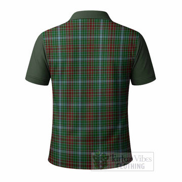 Gayre Tartan Accent Polo Shirt with Family Crest