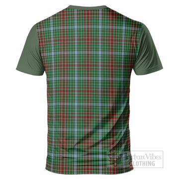 Gayre Tartan Accent T-Shirt with Family Crest