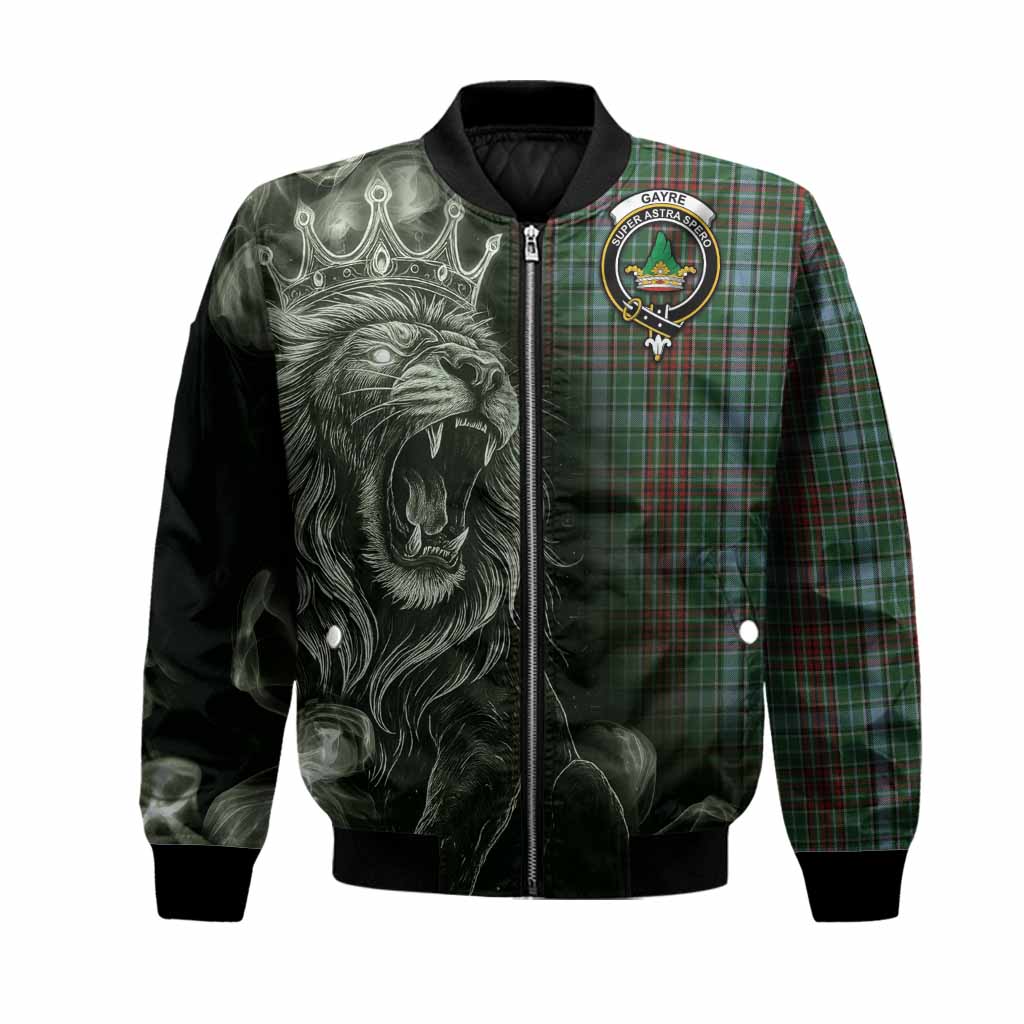 Gayre Tartan Bomber Jacket Roaring Lion Heritage