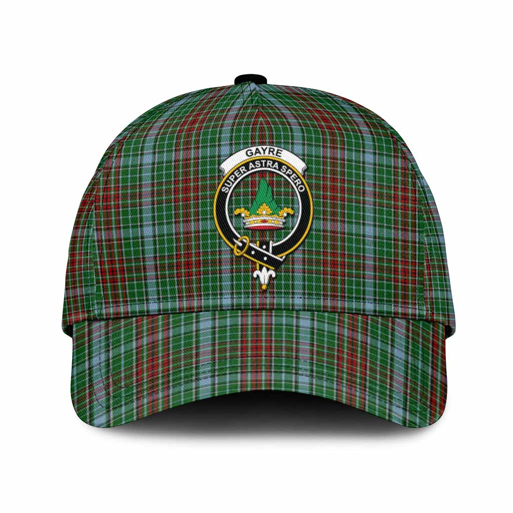 Gayre Tartan Classic Cap with Family Crest
