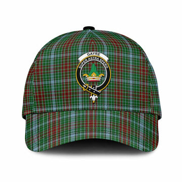 Gayre Tartan Classic Cap with Family Crest