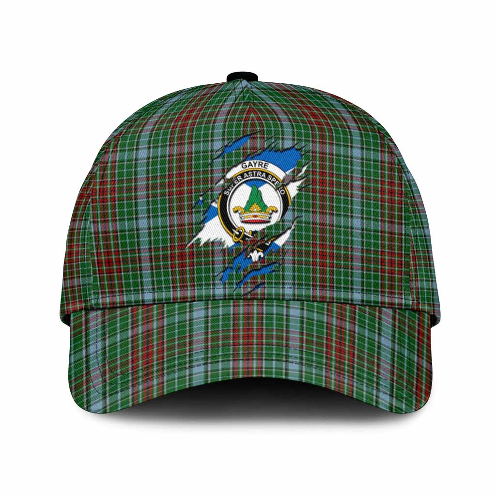 Gayre Tartan Classic Cap with Family Crest In Me Style