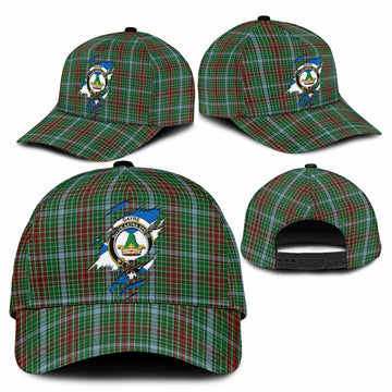 Gayre Tartan Classic Cap with Family Crest In Me Style