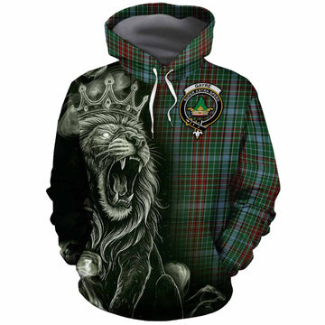 Gayre Tartan Cotton Hoodie Roaring Lion Heritage