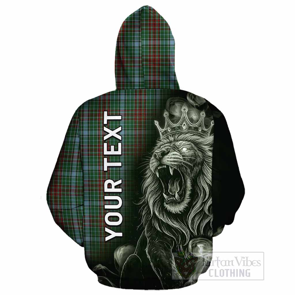 Gayre Tartan Cotton Hoodie Roaring Lion Heritage