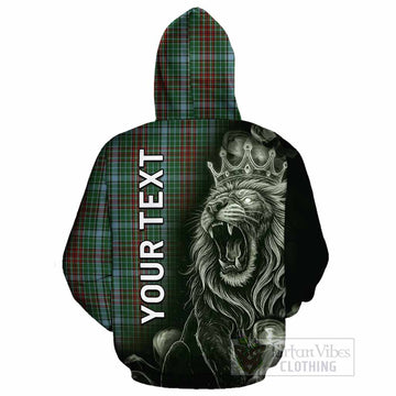 Gayre Tartan Cotton Hoodie Roaring Lion Heritage