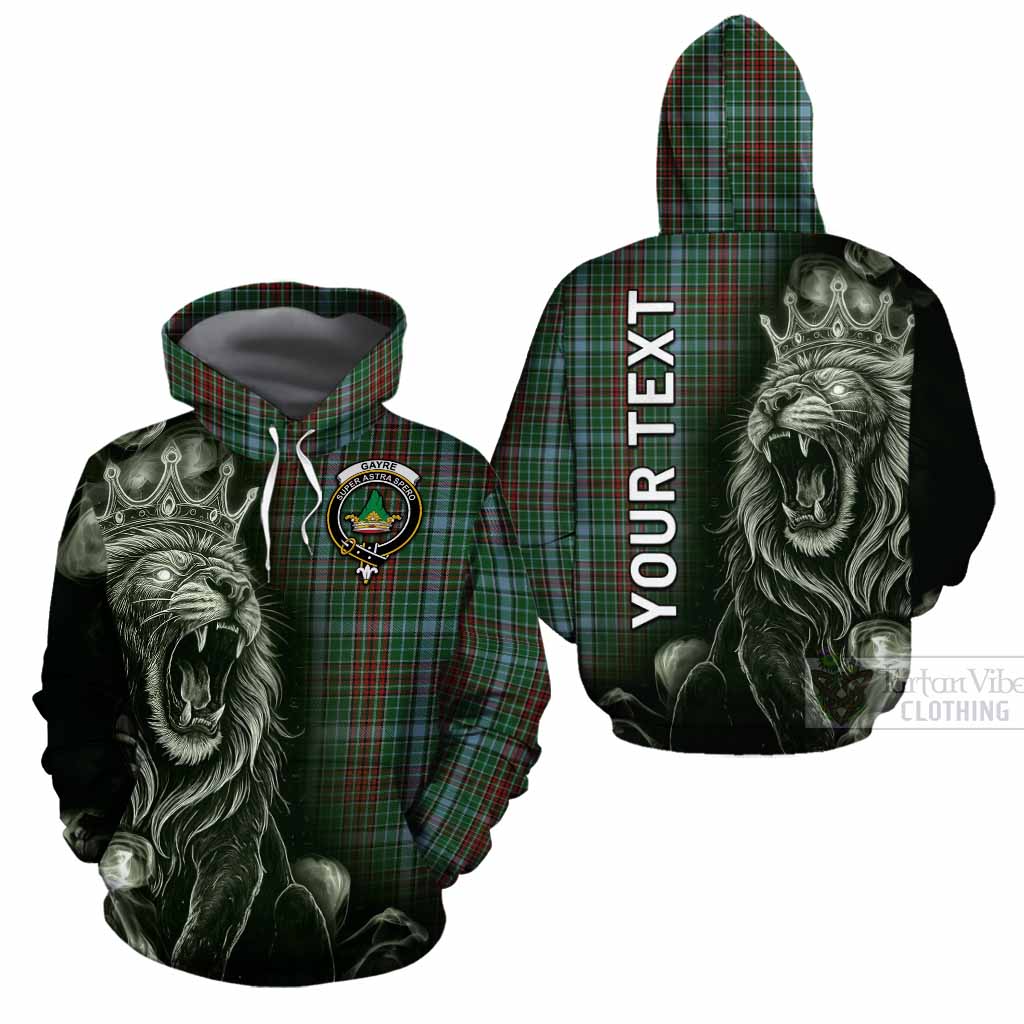 Gayre Tartan Cotton Hoodie Roaring Lion Heritage
