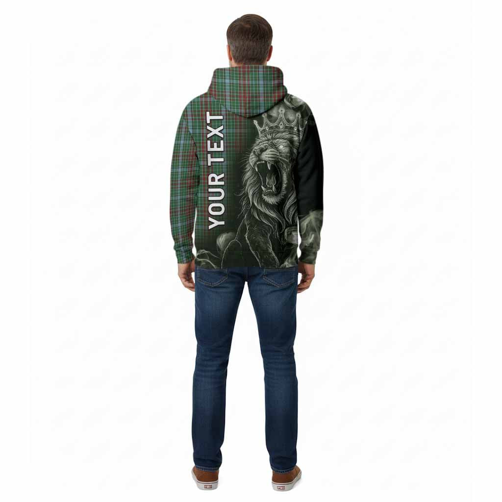 Gayre Tartan Cotton Hoodie Roaring Lion Heritage