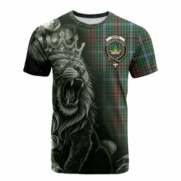 Gayre Tartan Cotton T-shirt Roaring Lion Heritage