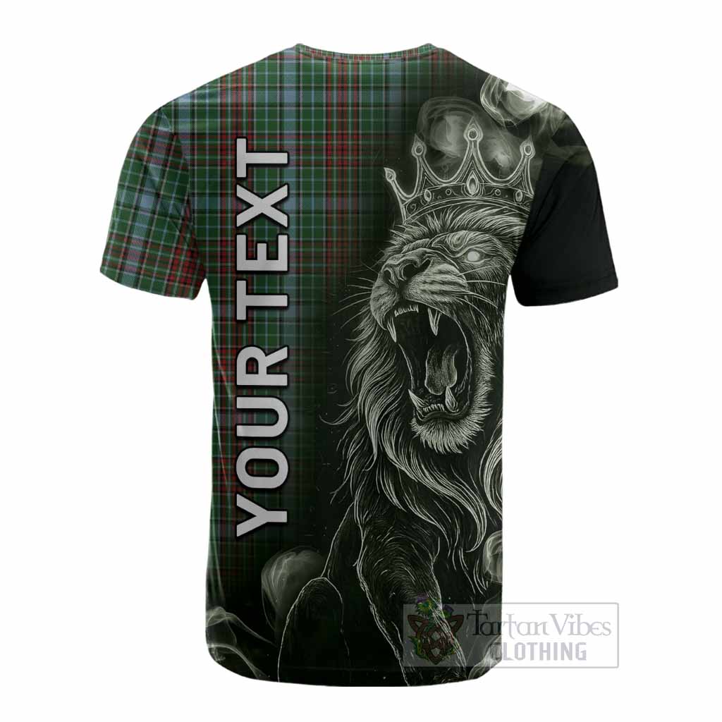 Gayre Tartan Cotton T-shirt Roaring Lion Heritage