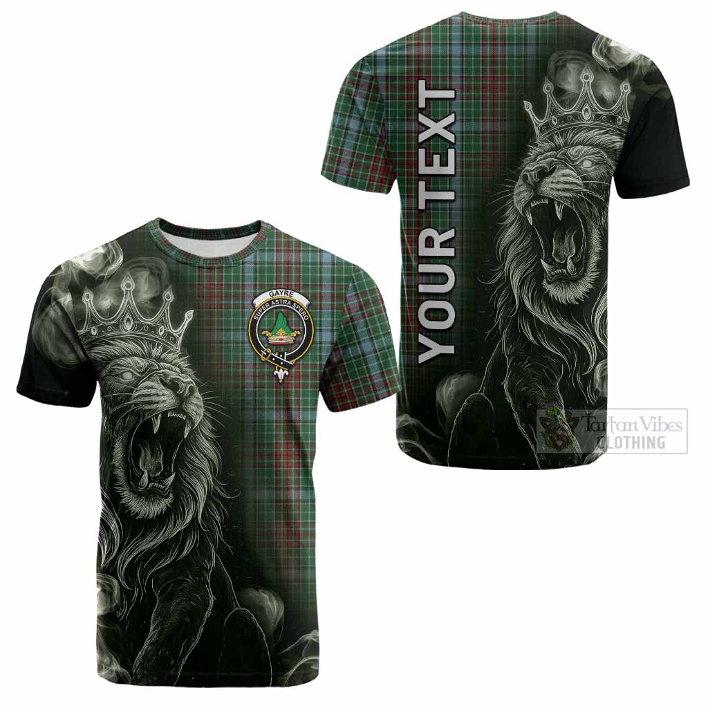 Gayre Tartan Cotton T-shirt Roaring Lion Heritage