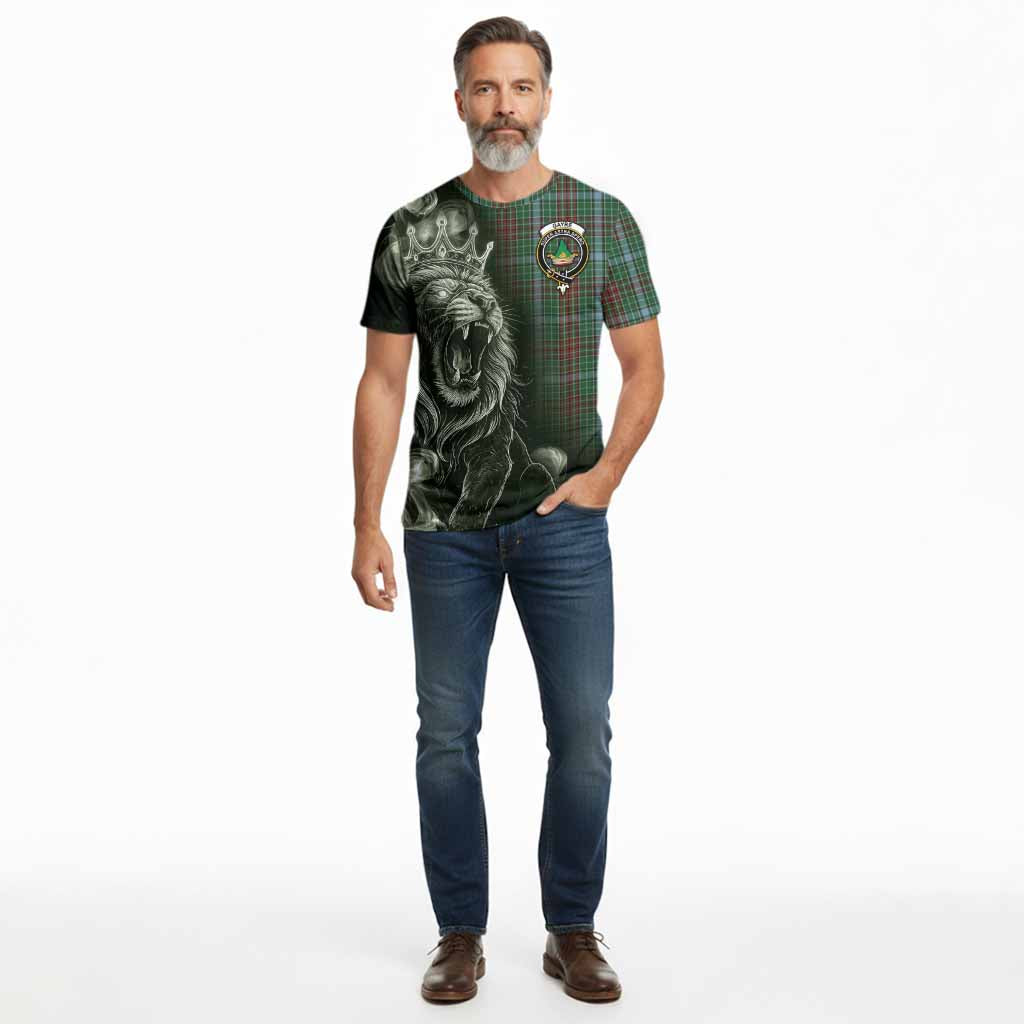 Gayre Tartan Cotton T-shirt Roaring Lion Heritage