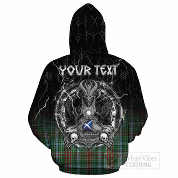 Gayre Tartan Crest Cotton Hoodie Celtic Odin's Raven Legacy