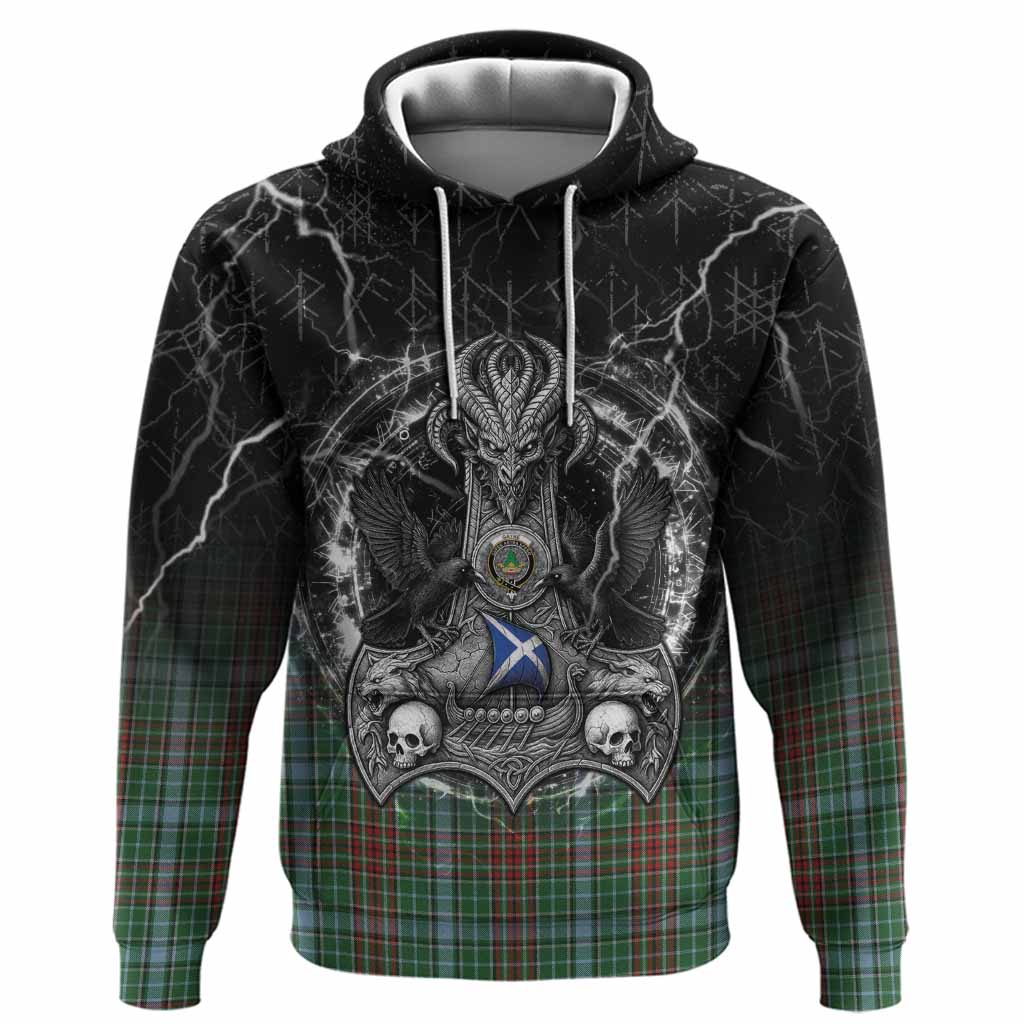 Gayre Tartan Crest Hoodie Celtic Odin's Raven Legacy