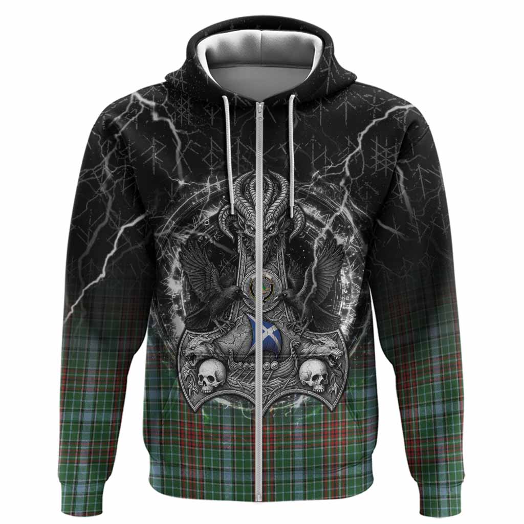 Gayre Tartan Crest Hoodie Celtic Odin's Raven Legacy