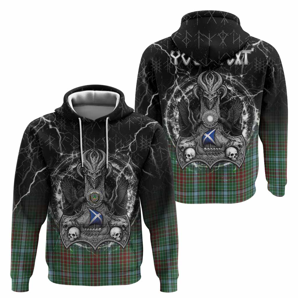 Gayre Tartan Crest Hoodie Celtic Odin's Raven Legacy