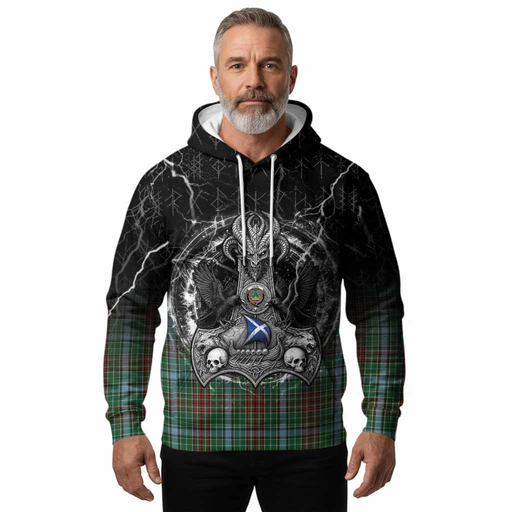 Gayre Tartan Crest Hoodie Celtic Odin's Raven Legacy