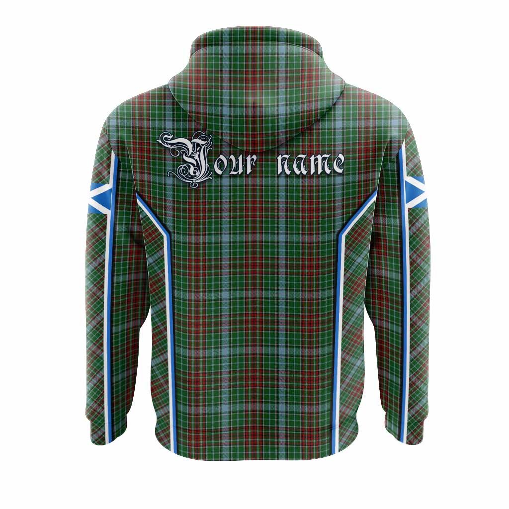 Gayre Tartan Crest Hoodie Scotland Coat of Arm Flag Style - Tartan Vibes Clothing