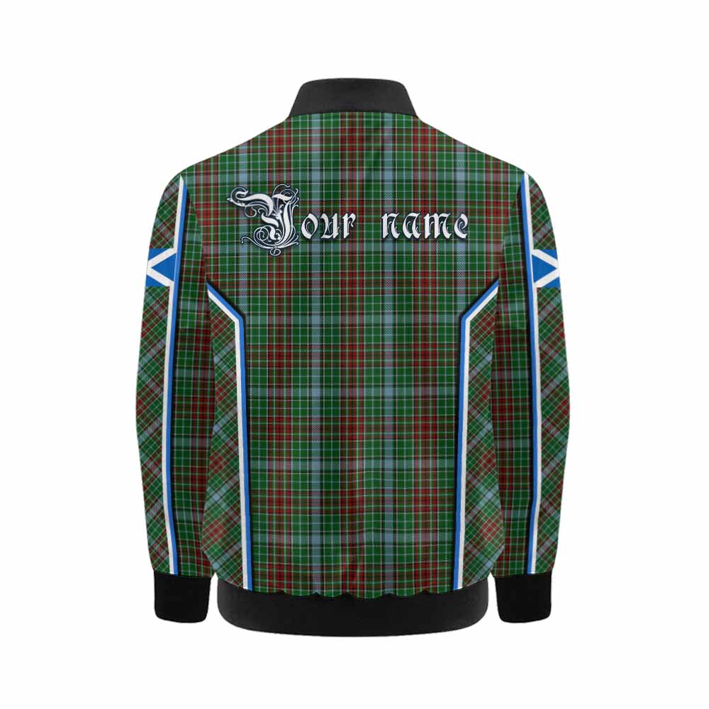 Gayre Tartan Crest Kid Bomber Jacket Scotland Coat of Arm Flag Style - Tartan Vibes Clothing