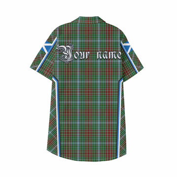Gayre Tartan Crest Kid Hawaiian Shirt Scotland Coat of Arm Flag Style - Tartan Vibes Clothing