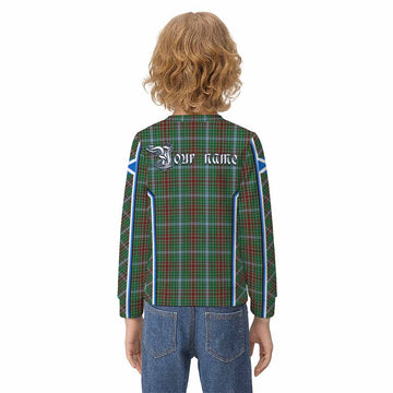 Gayre Tartan Crest Kid Knitted Sweatshirt Scotland Coat of Arm Flag Style - Tartan Vibes Clothing