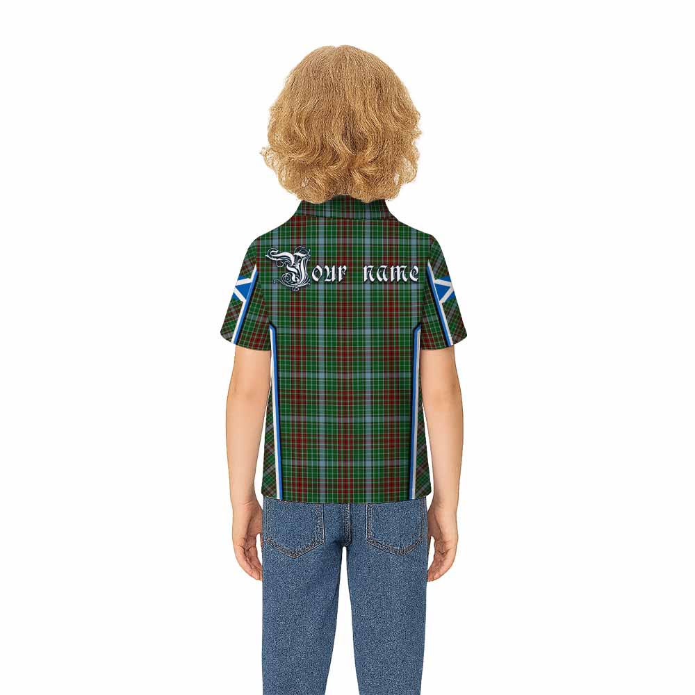 Gayre Tartan Crest Kid Polo Shirt Scotland Coat of Arm Flag Style - Tartan Vibes Clothing