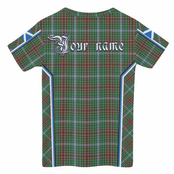 Gayre Tartan Crest Kid T-shirt Scotland Coat of Arm Flag Style - Tartan Vibes Clothing