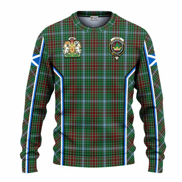 Gayre Tartan Crest Knitted Sweater Scotland Coat of Arm Flag Style - Tartan Vibes Clothing