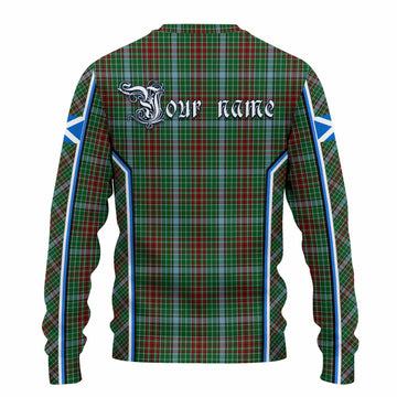 Gayre Tartan Crest Knitted Sweater Scotland Coat of Arm Flag Style - Tartan Vibes Clothing