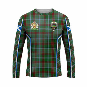 Gayre Tartan Crest Long Sleeve T-Shirt Scotland Coat of Arm Flag Style - Tartan Vibes Clothing