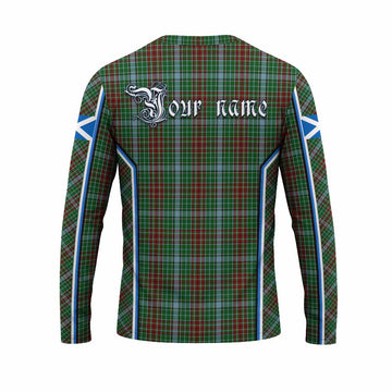 Gayre Tartan Crest Long Sleeve T-Shirt Scotland Coat of Arm Flag Style - Tartan Vibes Clothing