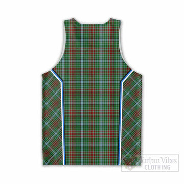 Gayre Tartan Crest Men Tank Top Scotland Coat of Arm Flag Style