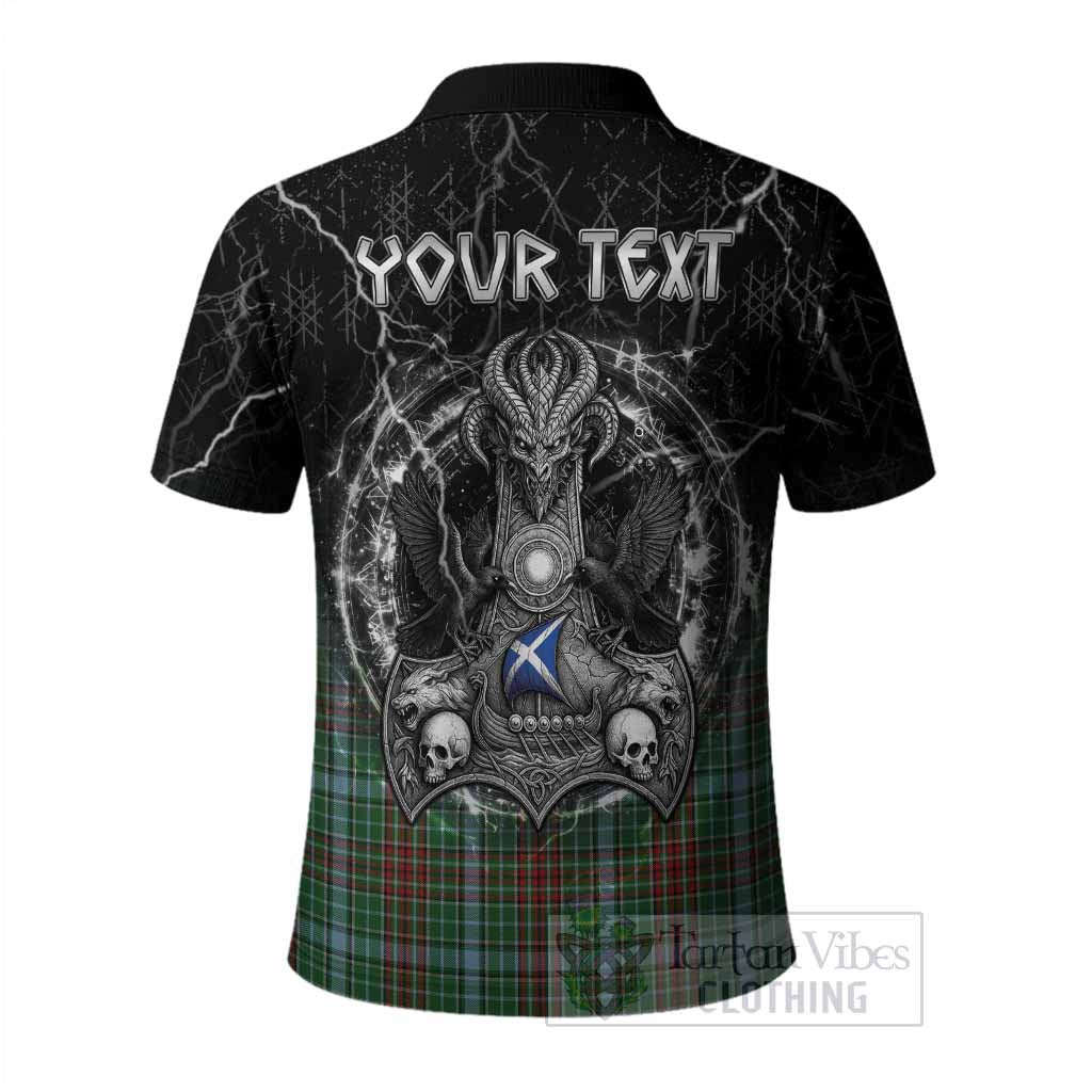 Gayre Tartan Crest Polo Shirt Celtic Odin's Raven Legacy