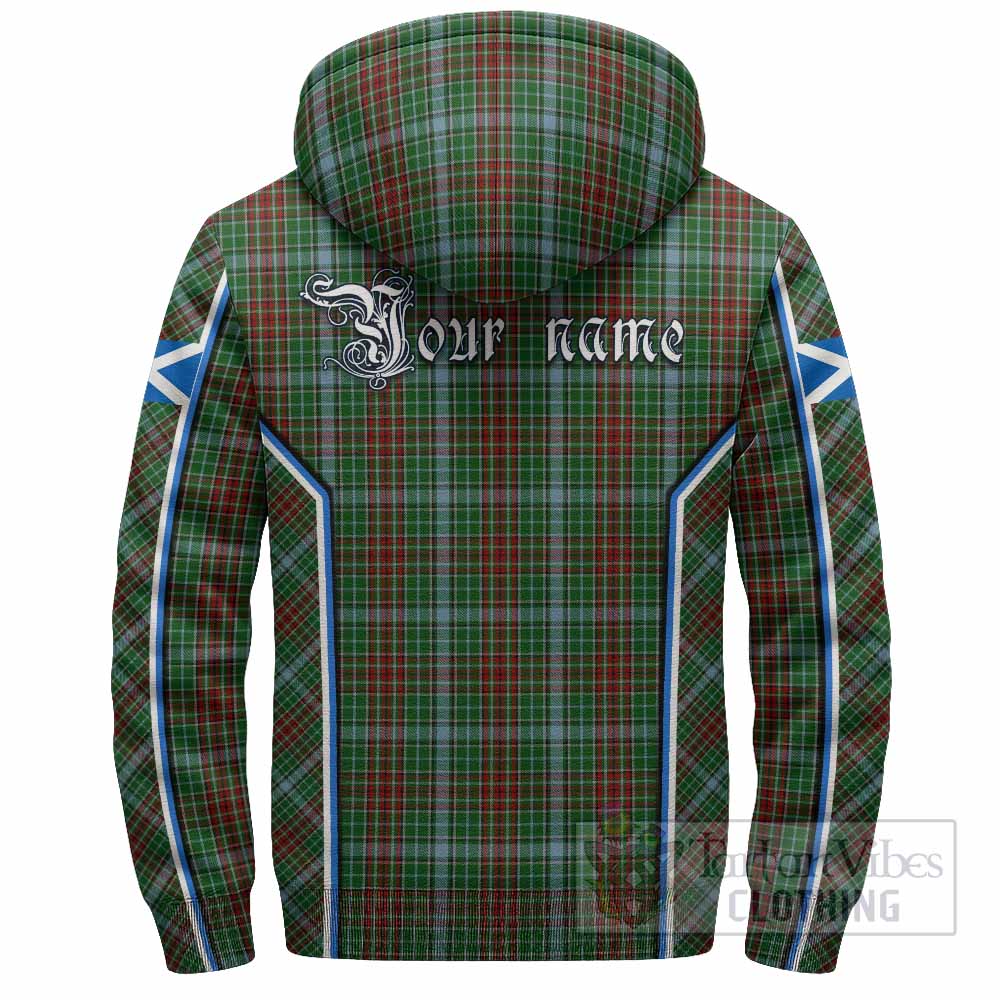 Gayre Tartan Crest Sherpa Hoodie Scotland Coat of Arm Flag Style - Tartan Vibes Clothing