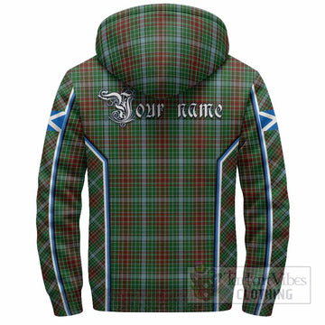 Gayre Tartan Crest Sherpa Hoodie Scotland Coat of Arm Flag Style - Tartan Vibes Clothing