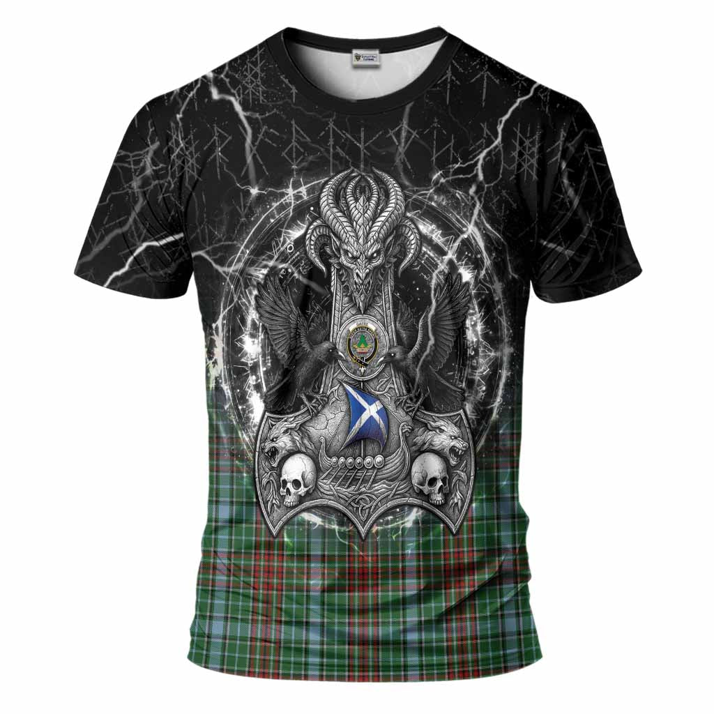 Gayre Tartan Crest T-Shirt Celtic Odin's Raven Legacy